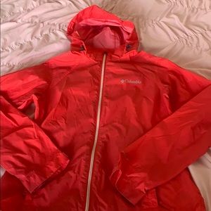 Like new Columbia rain jacket